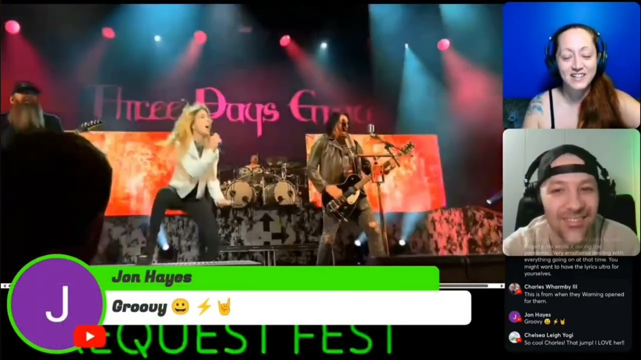 Three Days Grace - PainKiller Feat. Dany of THE WARNING  (Reaction) Request Fest 