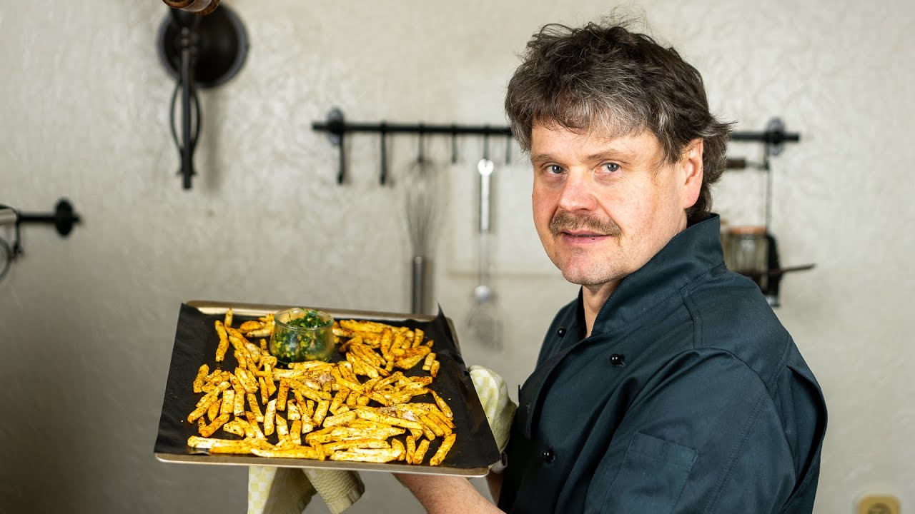 Sellerie-Pommes aus dem Ofen | Der Bio Koch