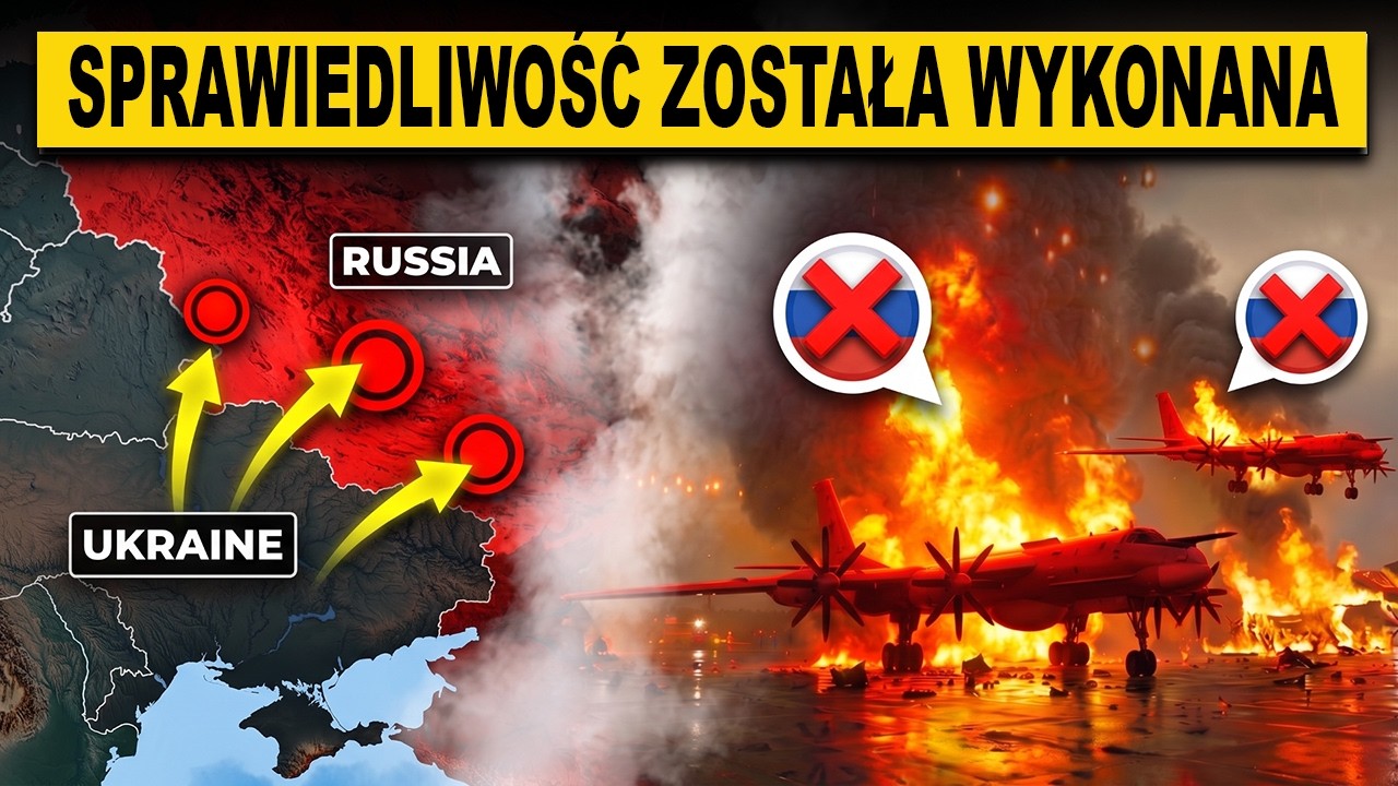 Ukraina ZNISZCZYŁA niezastąpionych łowc&oacute;w okręt&oacute;w podwodnych Putina... Tu-142 UCIEKAJĄ