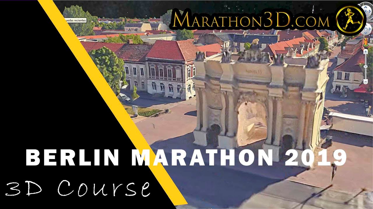 BERLIN MARATHON 2019  3D Course | www.Marathon3D.com