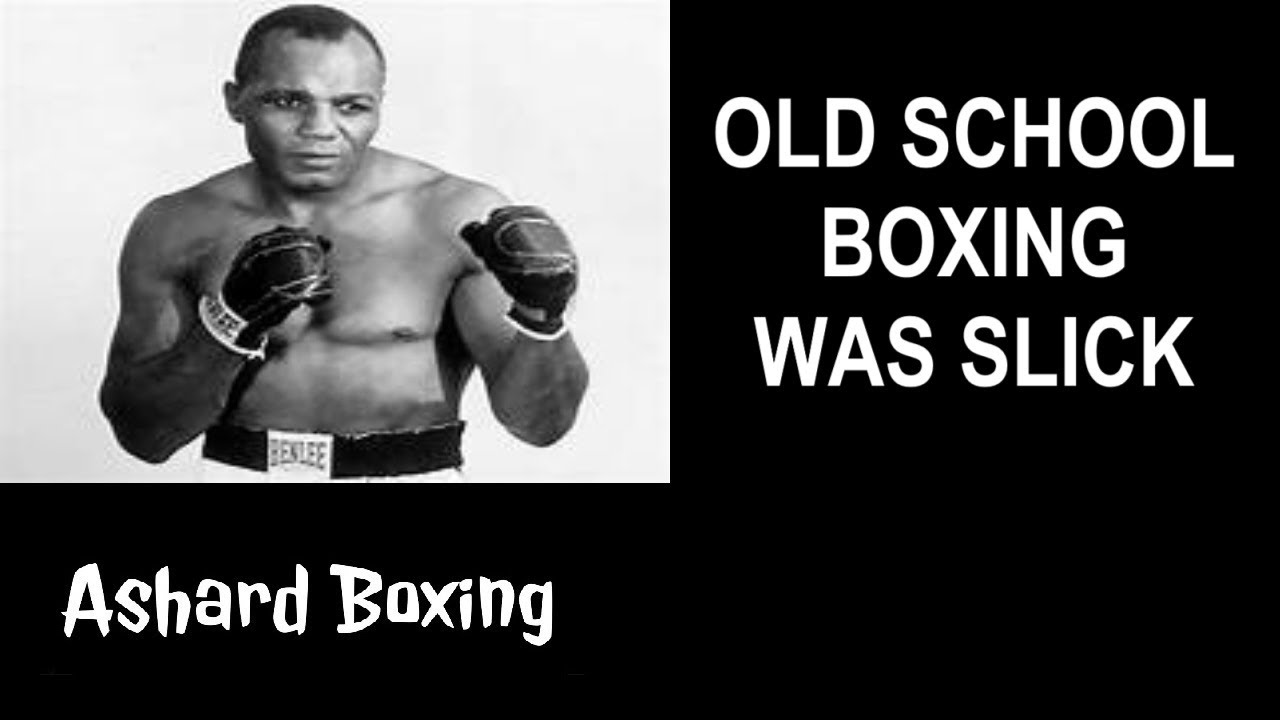 Old school boxers knew how to box