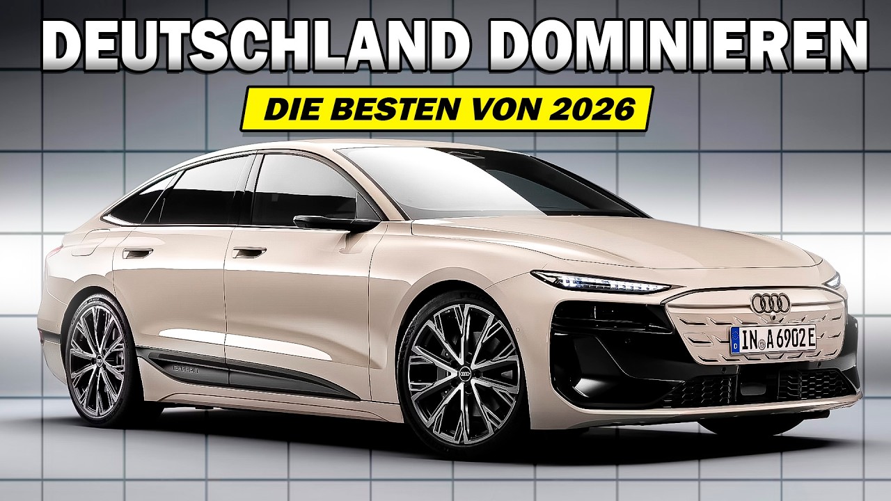 Deutsche Auto-Dominanz! Die 11 BESTEN Modelle, die 2026 erscheinen