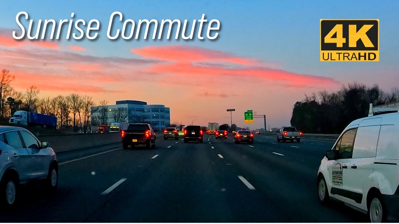Morning Mist: A Quiet Commute Driving Through the Fog #sunrise #peacefuldrive #scenicdrive