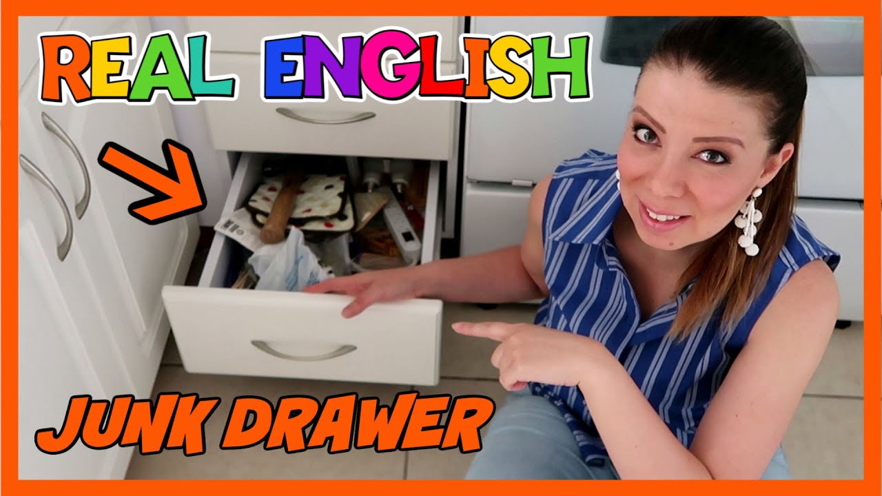 🔨 INGLÉS EN LA VIDA REAL - EPISODIO 4: GAVETA DESORDENADA DE LA COCINA