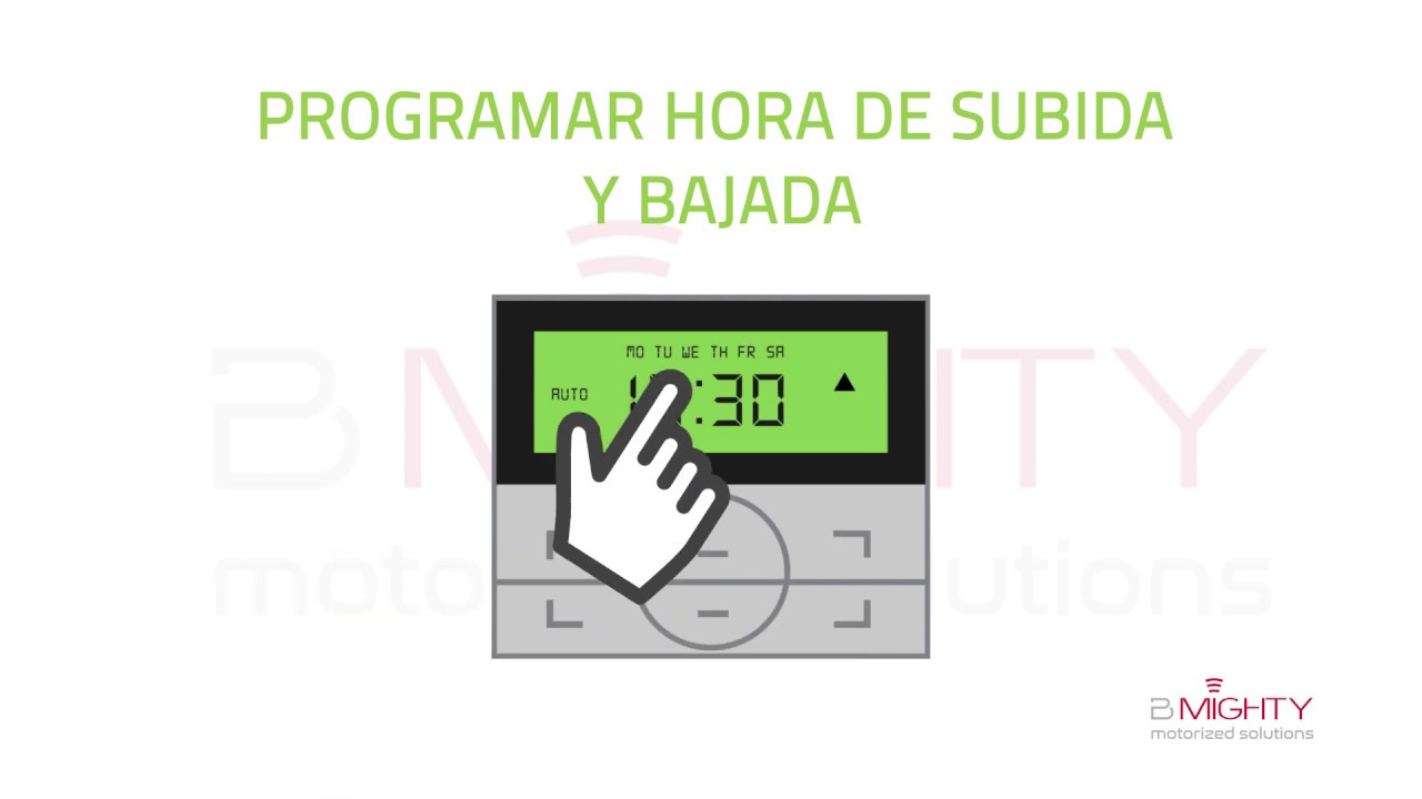 TUTORIAL 6 prgramacion de controles de pared y timer