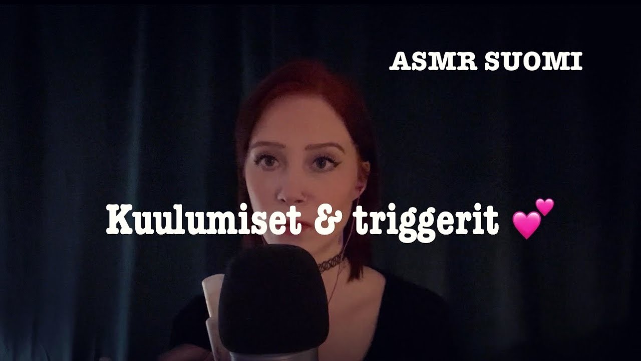 ASMR SUOMI - Kuulumiset & triggerit ☺️