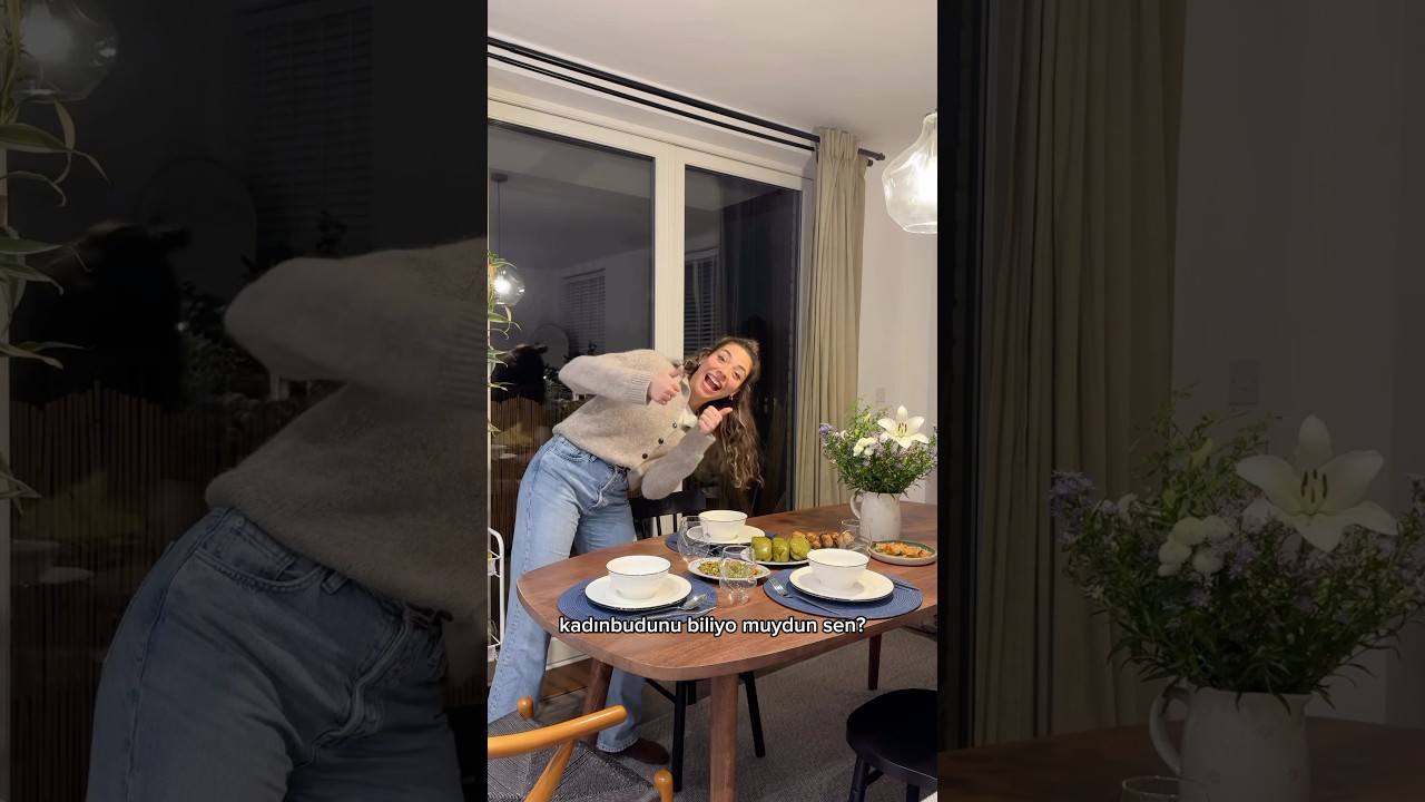 K&uuml;&ccedil;&uuml;c&uuml;k bi yardım, ufacık😂 #yemek #vlog #anne