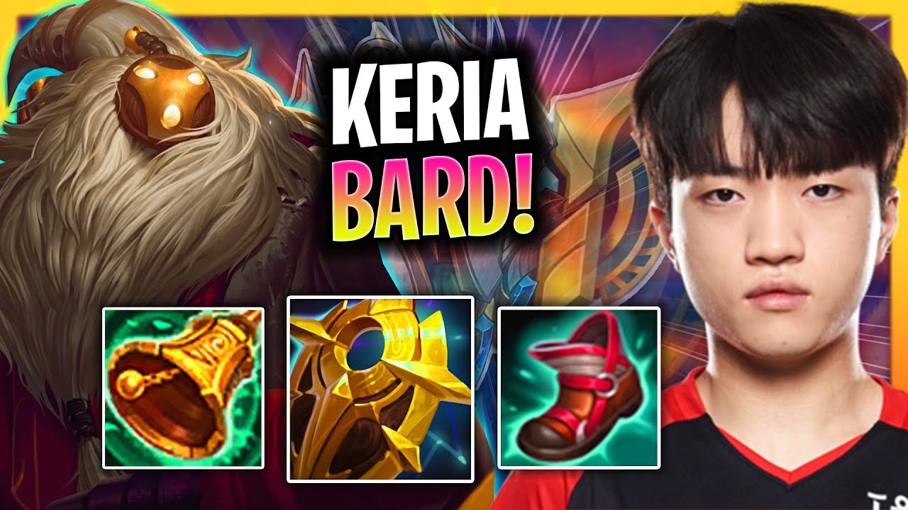 KERIA PLAYS HIS ICONIC BARD! | T1 Keria Plays Bard Support vs Lulu!  Season 2024