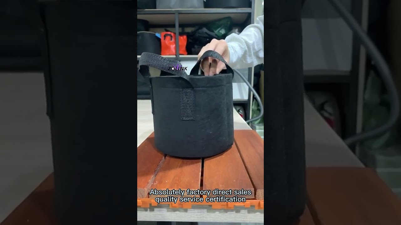 5Gallon Plant Grow Bags Thick Aeration Non Woven Fabric Flower Vegetable Pots with Handles