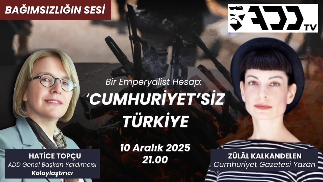 “Hatice Topçu ile Bağımsızlığın Sesi” programının konuğu Gazeteci/Yazar Zülâl Kalkandelen