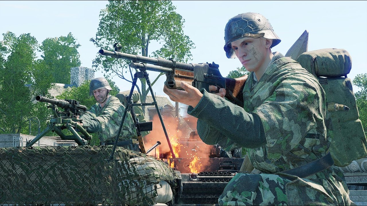 Enlisted Gameplay - German Forces VS U.S. Forces - Omer South - Invasion of Normandy