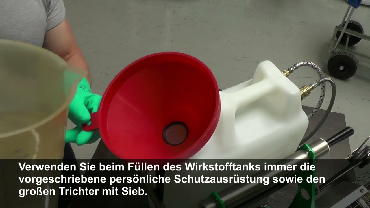 IGEBA TF-65/20E Inbetriebnahme