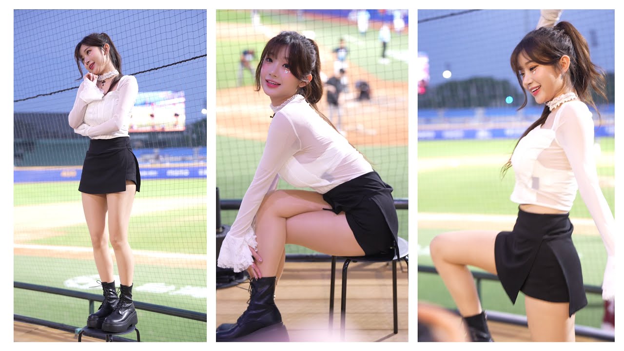 【4K完整版 】【李珠珢 이주은 】誠意十足的舞蹈，超多小驚喜和誠意，韓籍三本柱合體中場舞《20250427》『Fubon Angels』