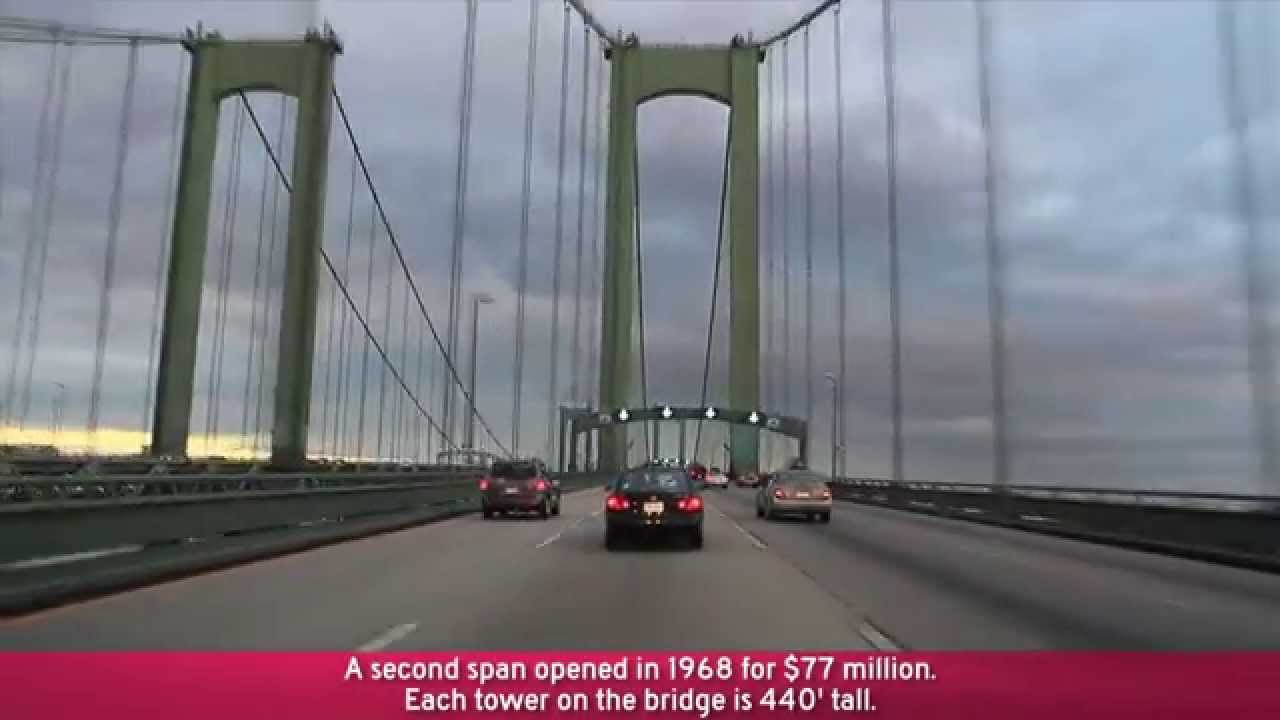 I-95 to I-295/NJTP & The Delaware Memorial Bridge (Exits 5A to 1)