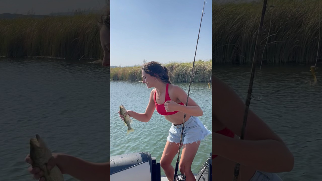 First Catch Of The Day Feeling ❤️#bassfishing #fishing #boatfishing