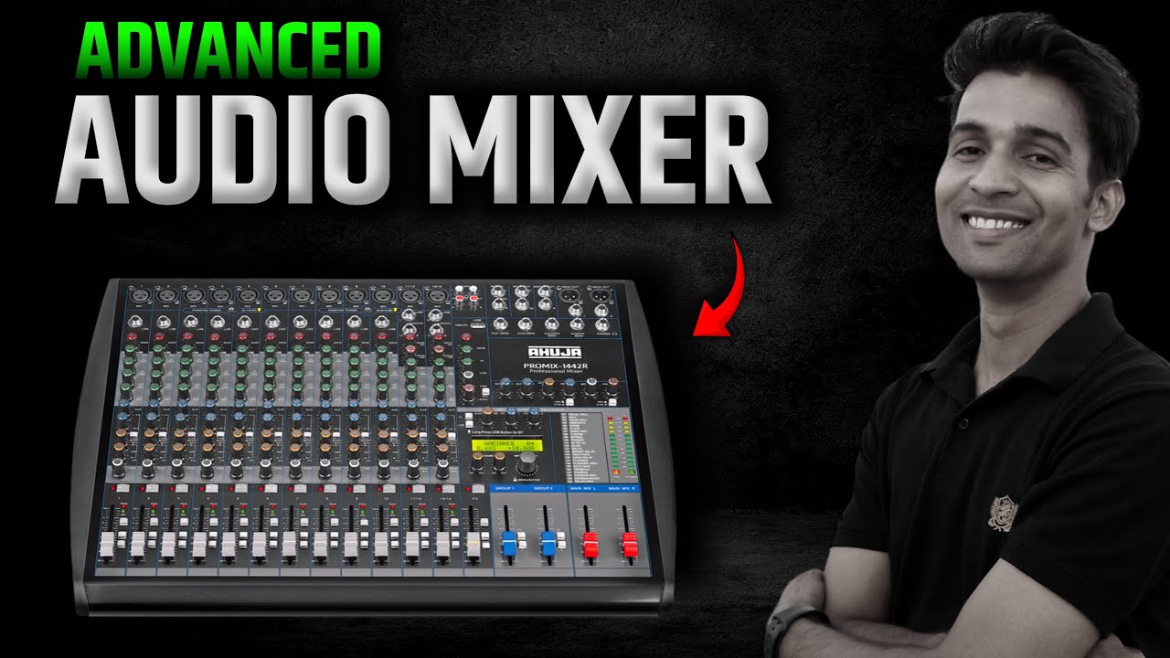Ahuja Promix-1442R Audio Mixer Full Review | Ahuja ka sabse achchha mixer for Dj & Live Sound setup