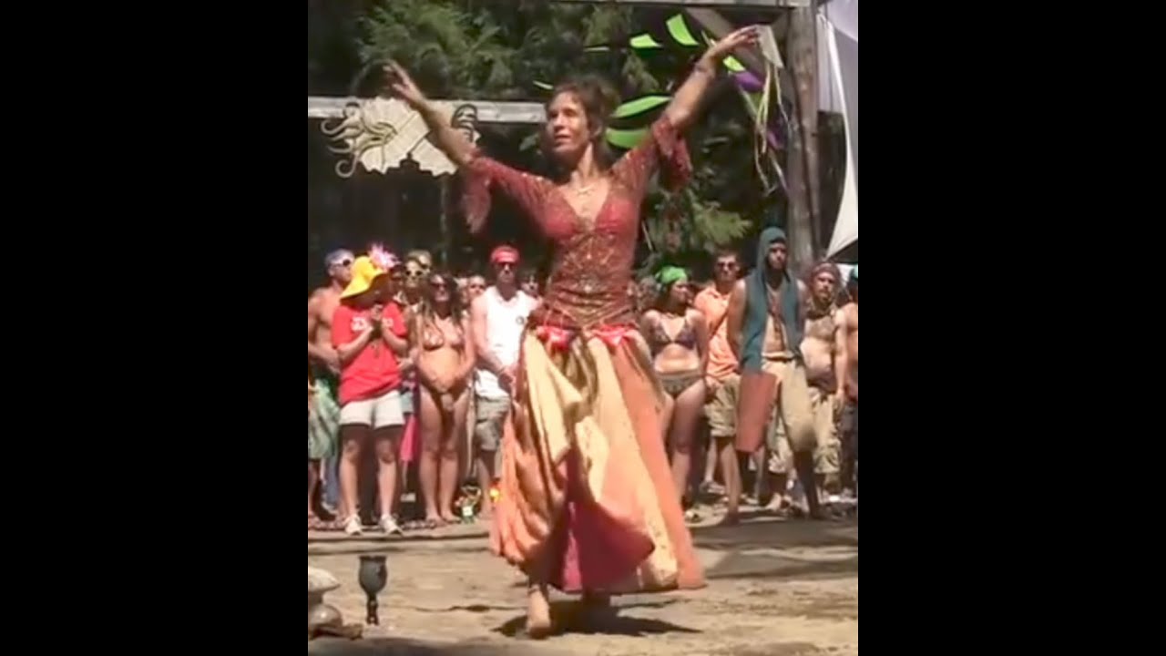 Shambhala dance performance featuring Yahserah as Ariadne