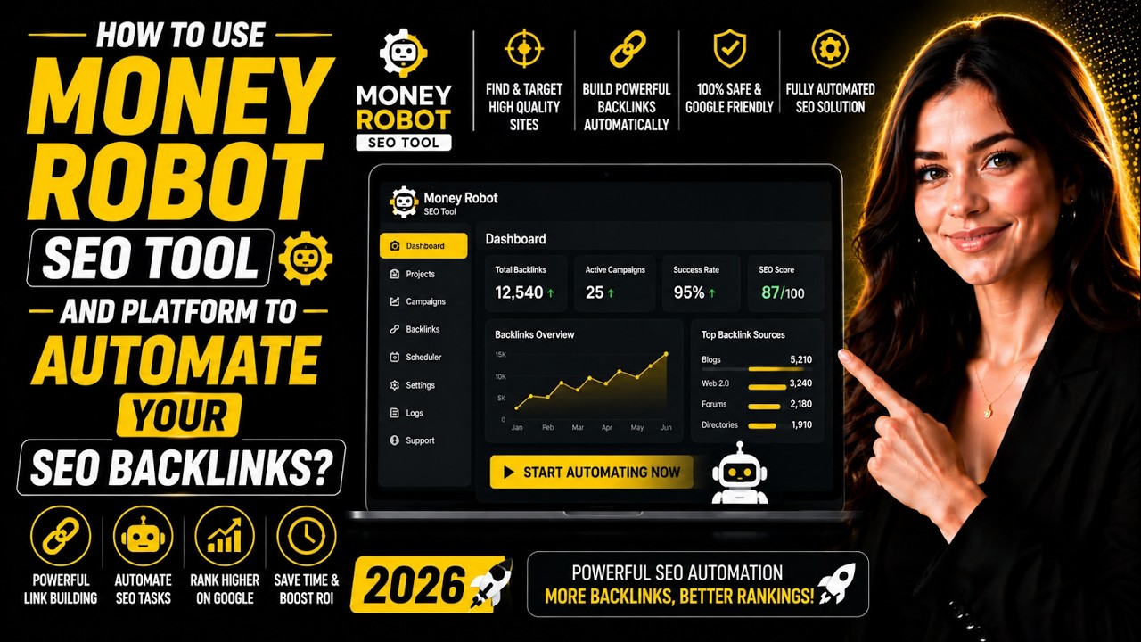 How to use Money Robot SEO Tool and Platform to Automate Your SEO Backlinks?