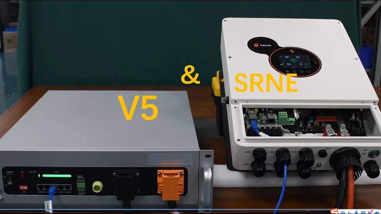 Residential Energy Storage System Solution: Pytes Energy V5&deg; LFP Battery with SRNE Hybrid Inverter