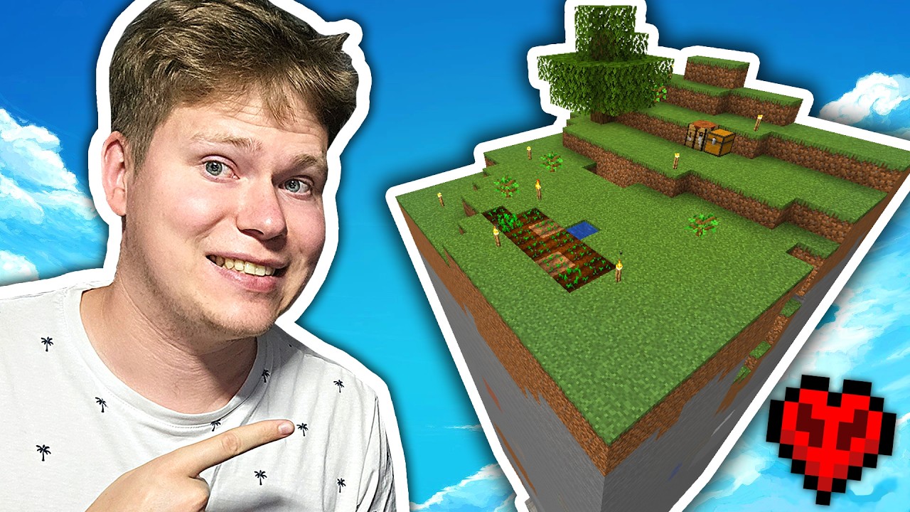 Minecraft Hardcore, kuriame turiu atsirakinti po vieną chunk'ą! 1#