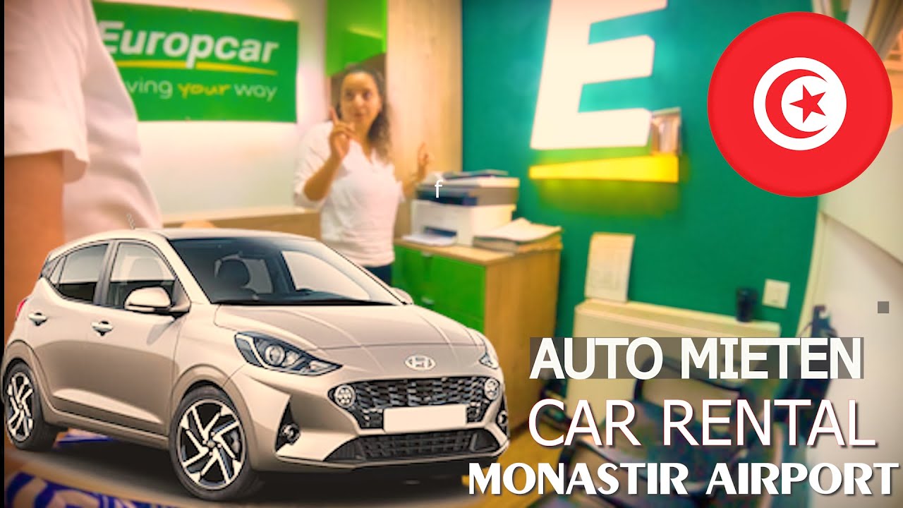 Car rental - 🇹🇳 Autovermietung - Monastir Vlog  Eng/Pl/Ger Subitels #203