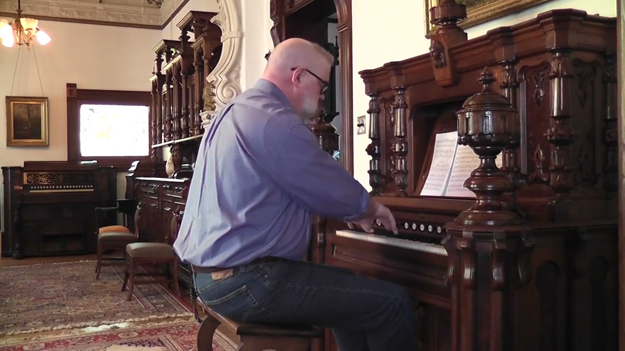 MOURLAN:  Verset & Elévation, played on Shoninger parlor organ