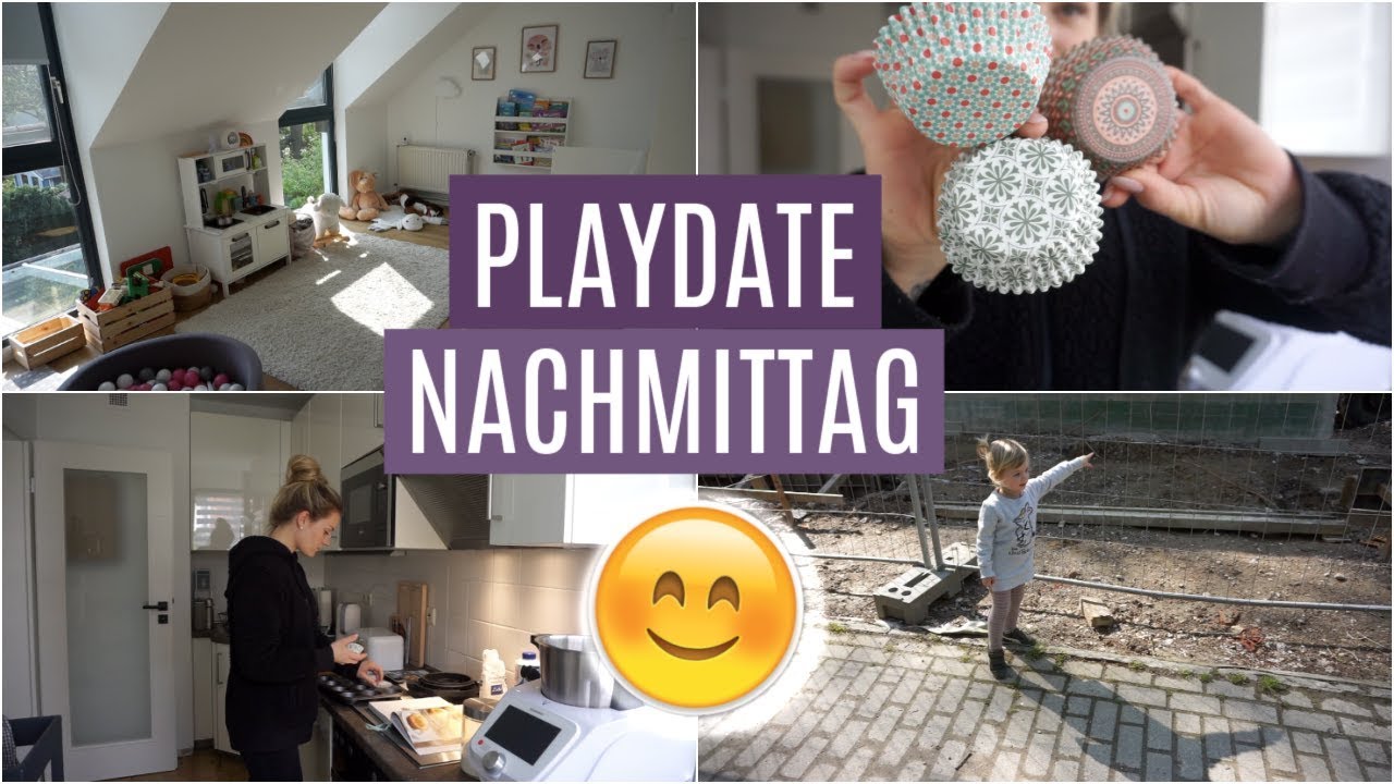 SPIEL BESUCH ❘ Muffins backen ❘ ALLTAGS MAMA MAKE UP ❘ MsLavender