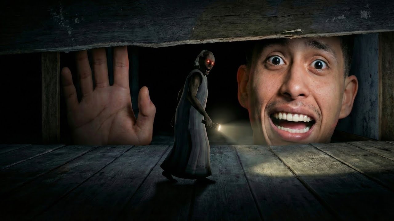 لعبت جراني الساعة 3 الفجر وصارت كارثة! 😱 | تحدي الهروب من الجدة المرعبة