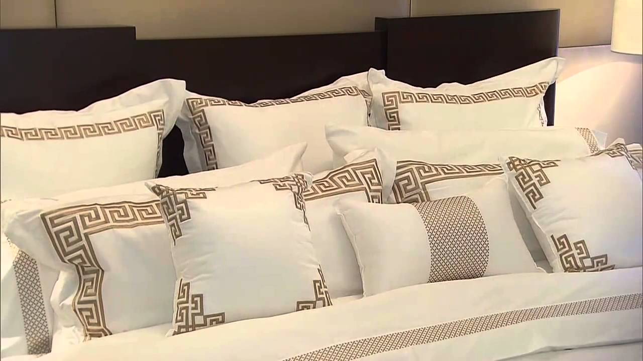 A peek at the master bedroom of Brian Gluckstein's show home