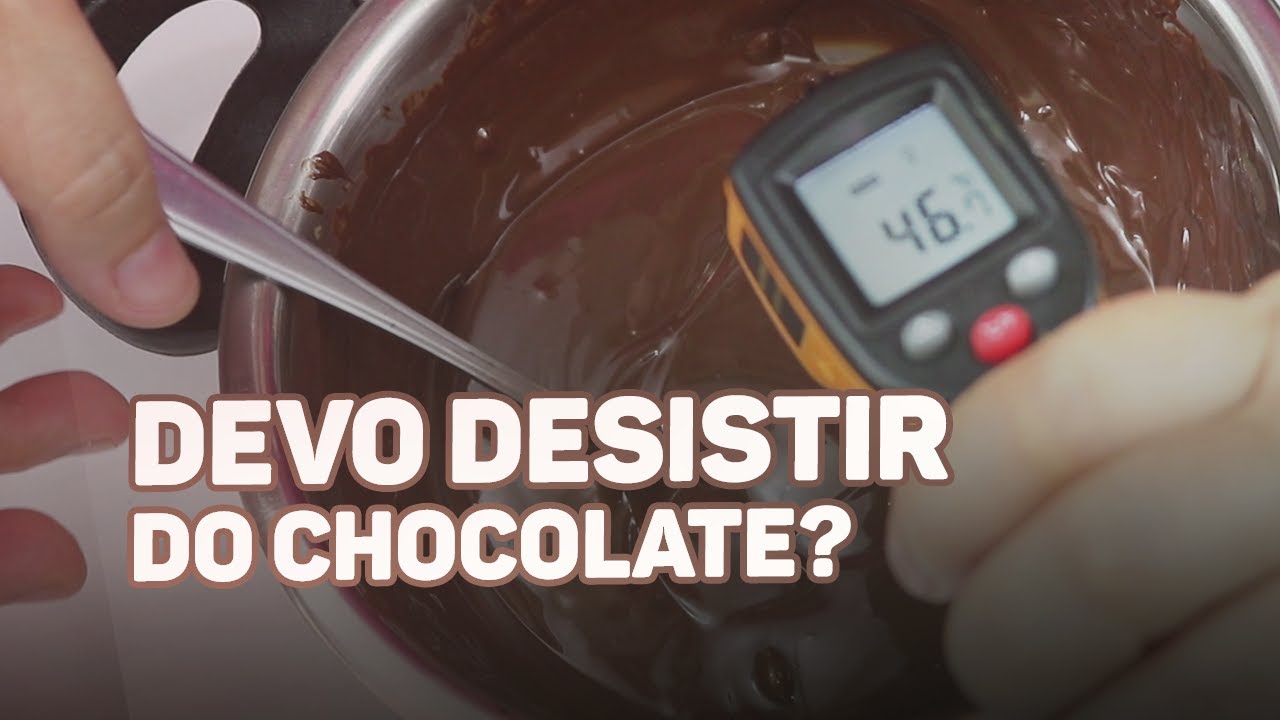 DÁ PRA TRABALHAR COM CHOCOLATE SEM AMBIENTE CLIMATIZADO?