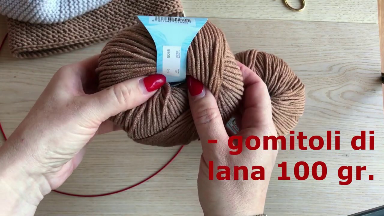 Tutorial per principianti ,SCALDACOLLO ai ferri circolari a punto legaccio senza cuciture