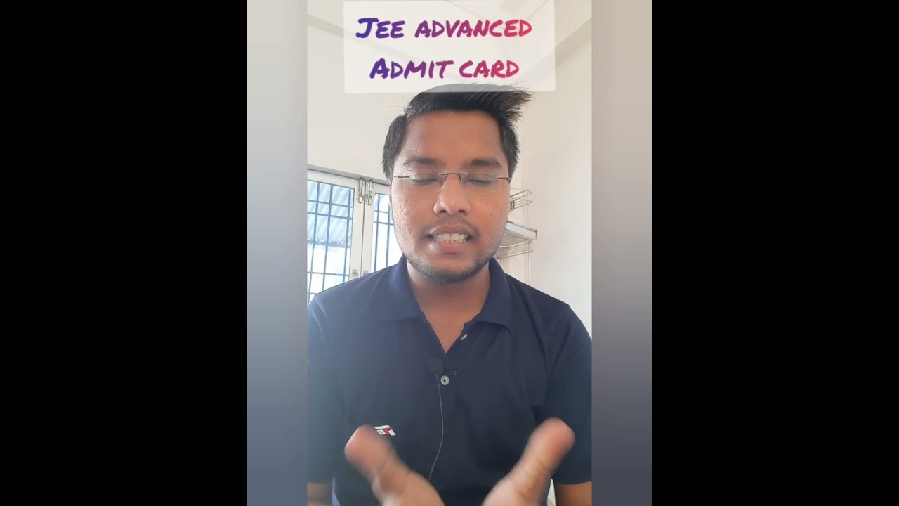 Urgent JEE Advanced 2021 Admit Card Released But Having Major Issues | JEE Advanced Admit Card 2021