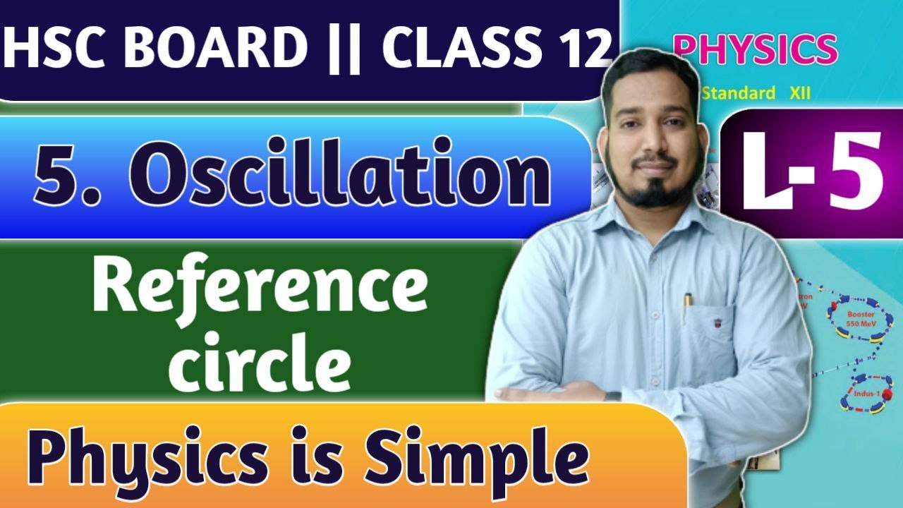 L5 Oscillation graphical representation class 12th HSC Board || New Indian era Physics class 12