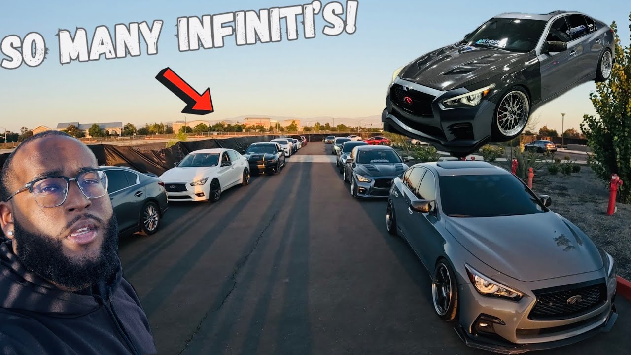 INFINITI'S SUPRAS AND MORE | WE TOOK OVER THE STREETS AND FREEWAYS!!!