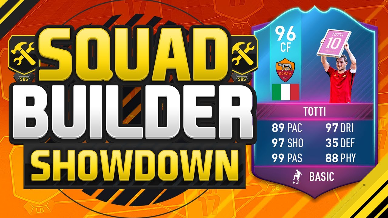 FIFA 17 SQUAD BUILDER SHOWDOWN!!! END OF AN ERA TOTTI!!! Francesco Totti LEGENDARY Card