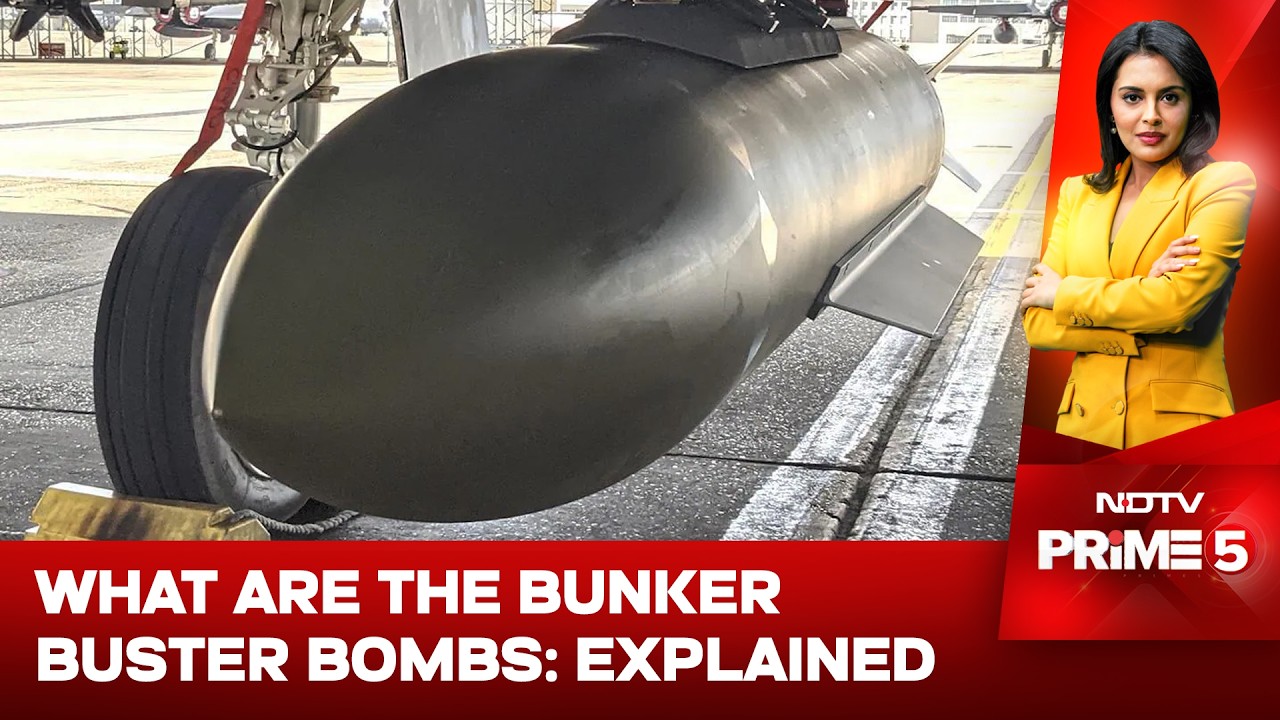 US Iran War | US Deploys 'Bunker Buster' Bombs | What Are 'Bunker Buster' Bombs: Explained