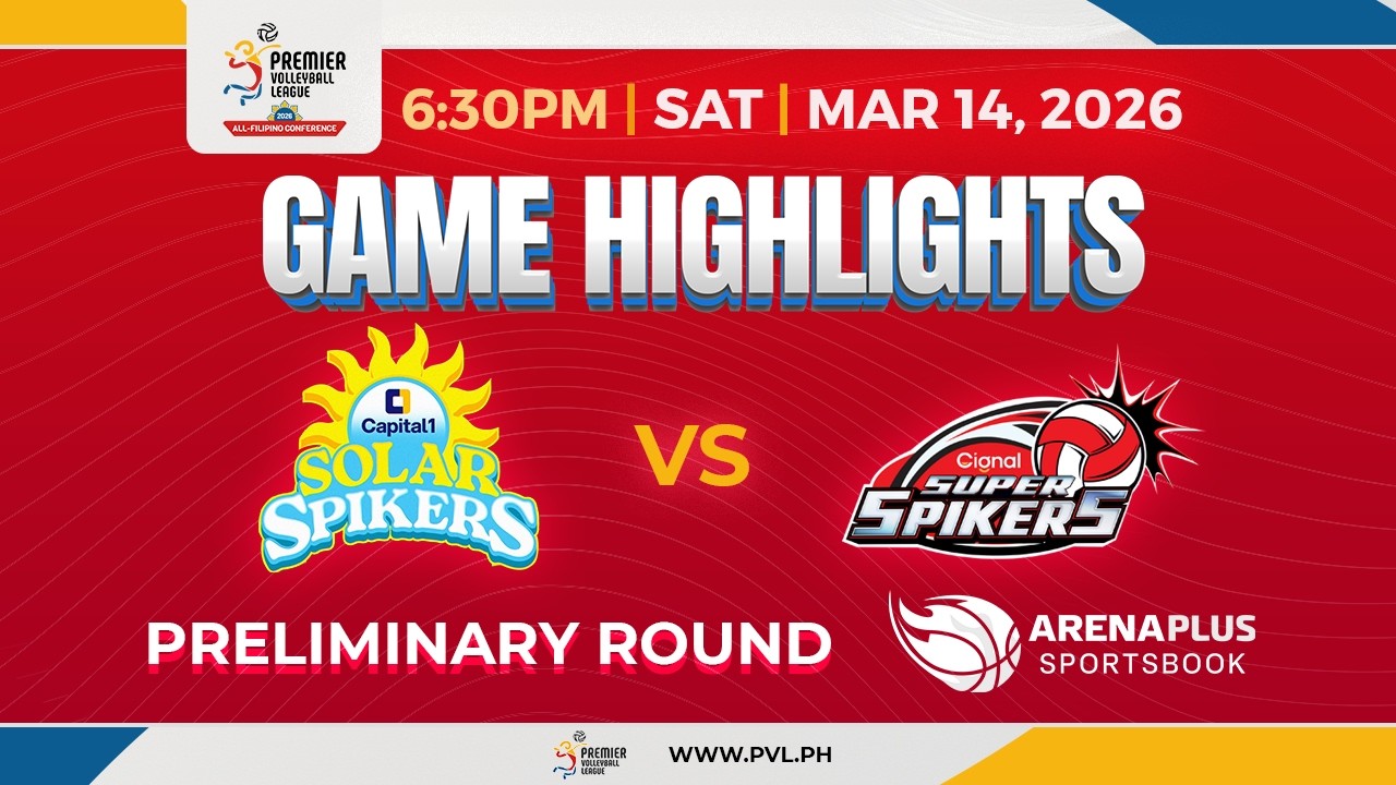 Capital1 vs. Cignal - Match Highlights | 2026 All-Filipino Conference