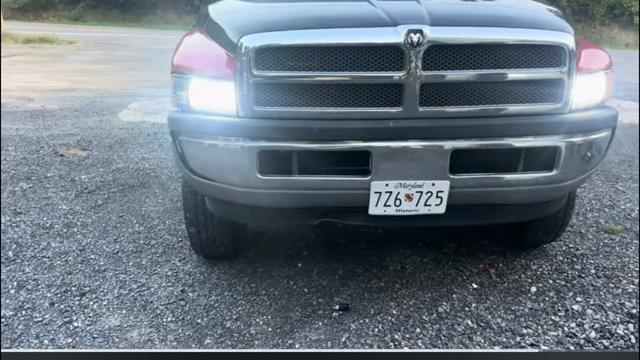 Лучшие светодиодные фары Dodge 2-го поколения! Распаковка, установка, тестирование! Все ссылки вк...