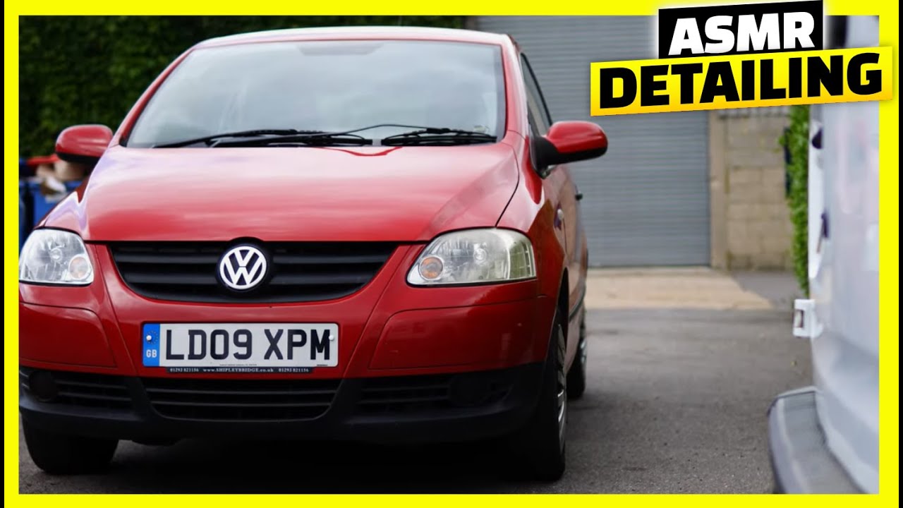ASMR DETAILING / VW Fox Exterior clean and polish