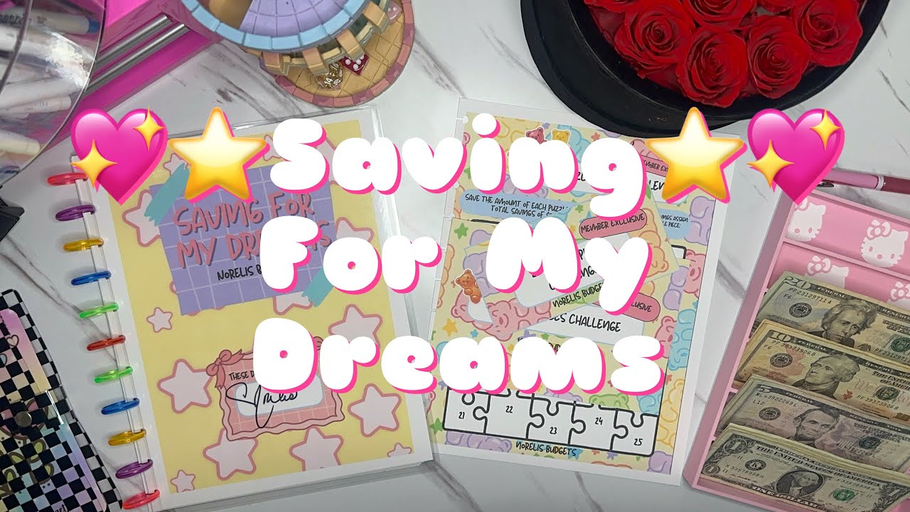 💖⭐️Saving For My Dreams ⭐️💖 #norelisbudgets #moneysavingchallenge #savingmoney  