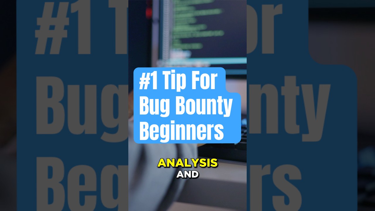 #1 Tip For Bug Bounty Beginners - #bugbounty #bugbountytips