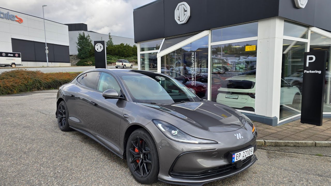 🚀 New  MG IM5 – The Smart Electric Sedan from MG & IM Motors | Visual Review