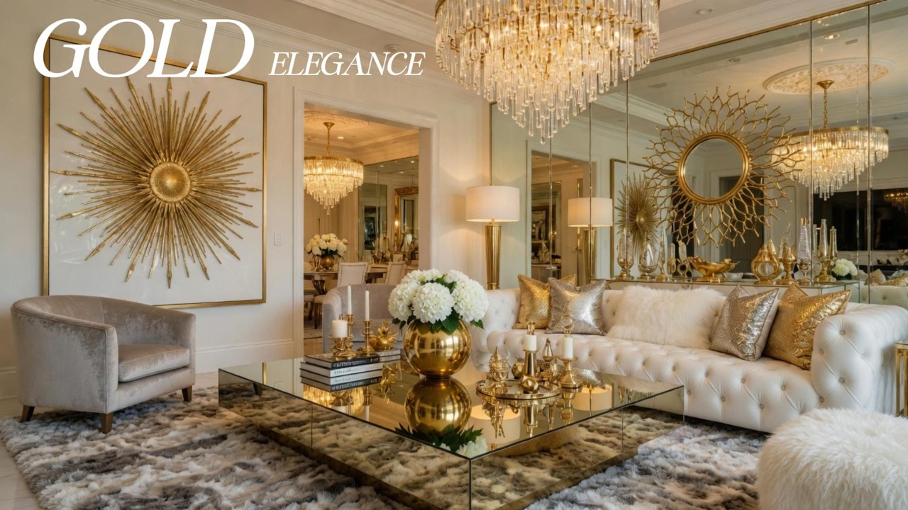 2026 Interior Trend | Champagne Gold Is the New Luxury