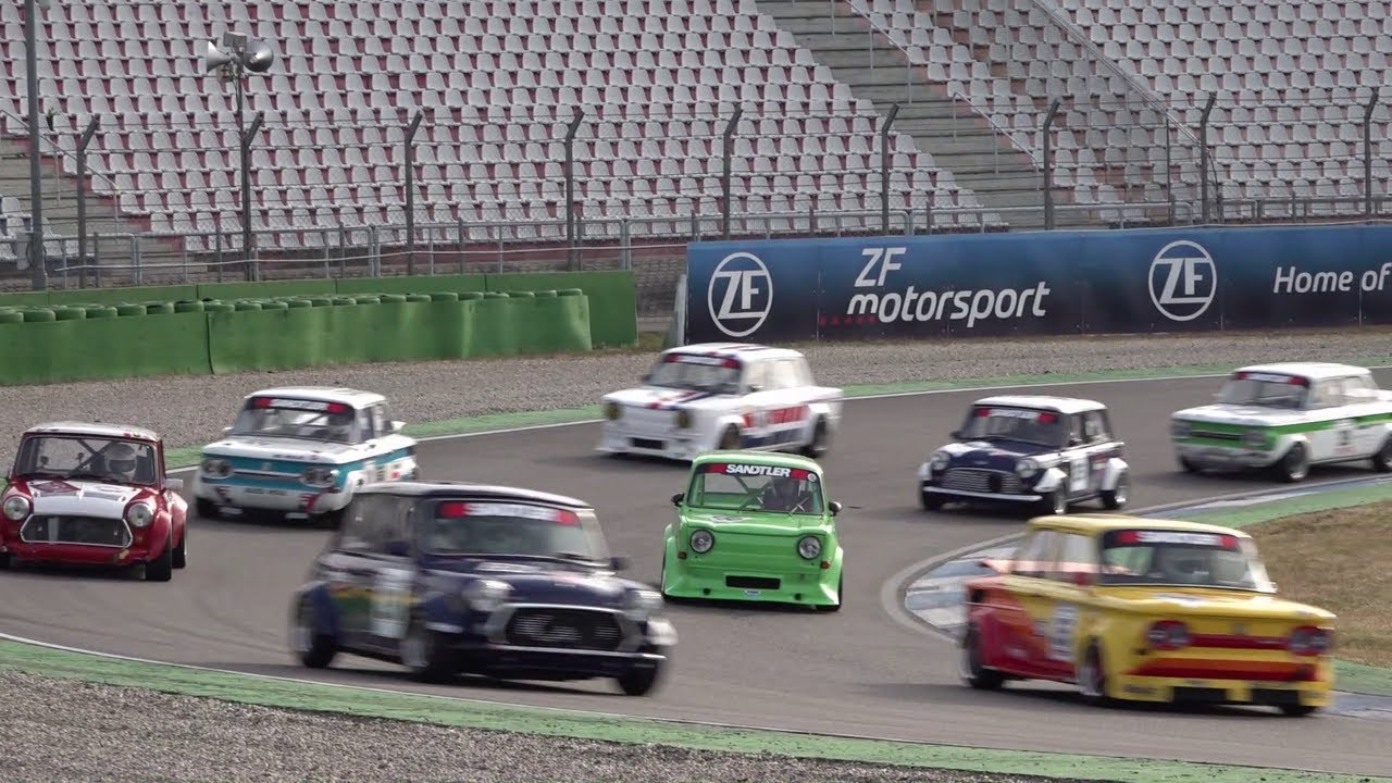 Kampf der Zwerge Race1 Hockenheim 2021//Fiat Abarth//NSU TT//Simca Rallye//Mini Cooper