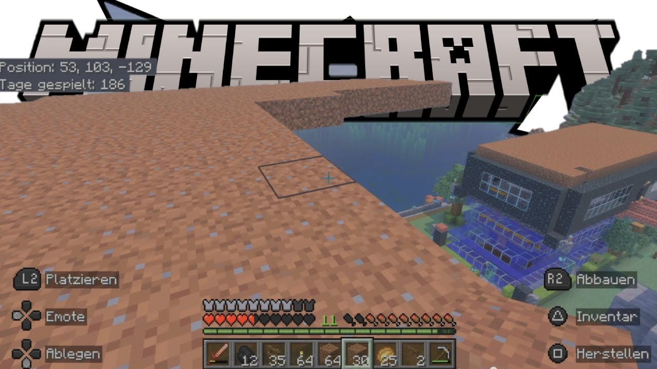 MINECRAFT | Holz Farm [Bäume pflanzen] Part 1 | Gameplay Walkthrough Part 33 [FULL GAME] PS5