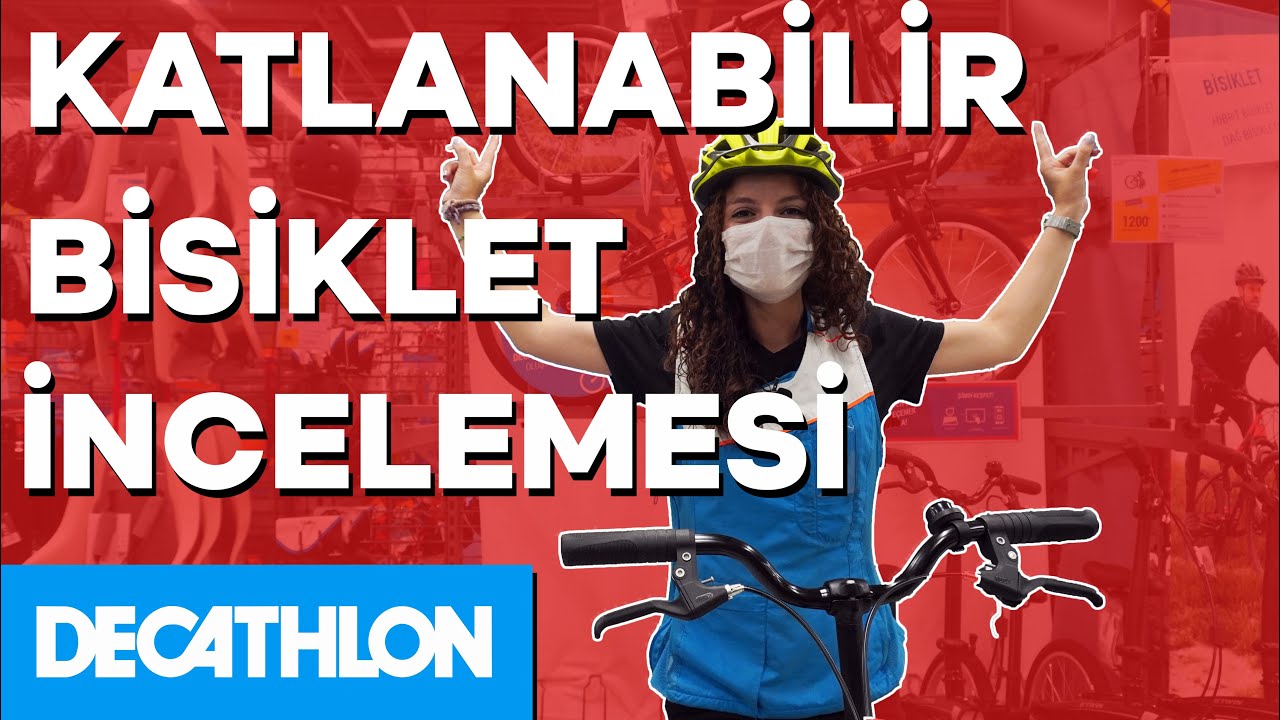 Decathlon BTWIN Katlanabilir Bisiklet İncelemesi I Bisiklet Bakımı Yapmayı Öğrendik!