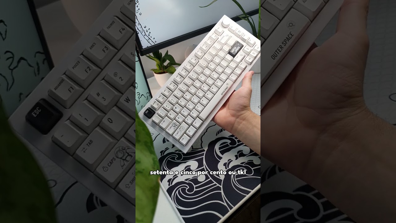 Como escolher tamanho de teclado mec&acirc;nico #tecladogamer #tecladomecanico #setupgamer
