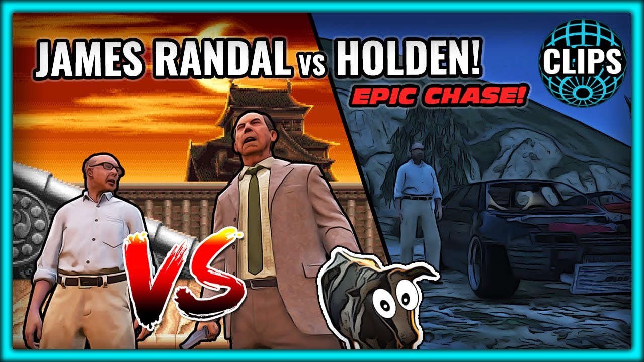 JAMES RANDAL VS HOLDEN! HUNTED! EPIC CHASE!