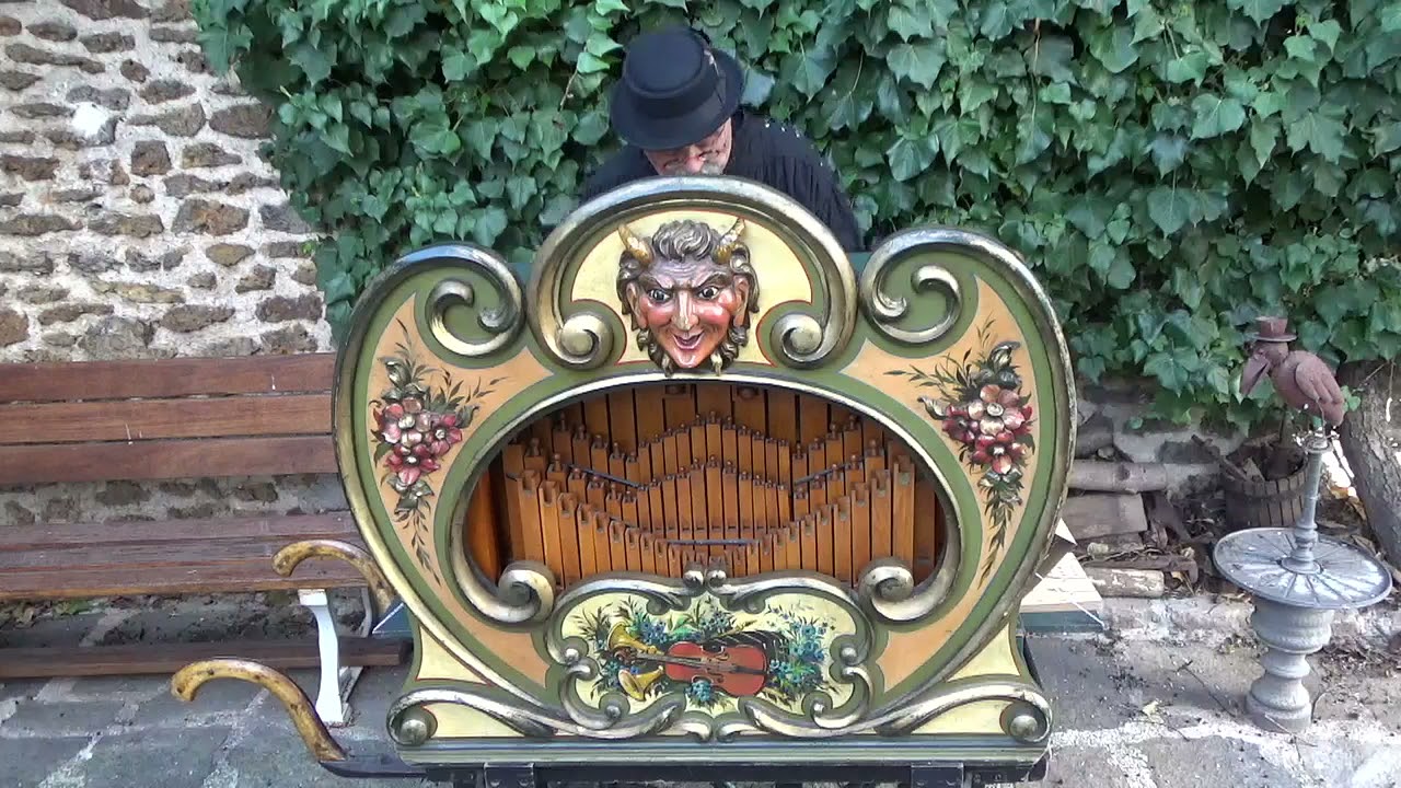 Țigănească, Orgue de barbarie
