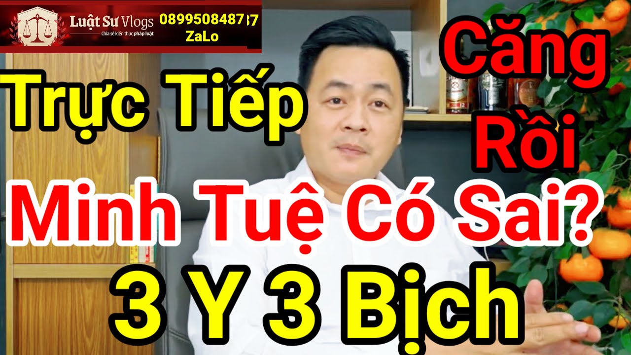 🔴 Thích Minh Tuệ Mới Nhất Tu Mà Cứ Lo Visa | Luật Sư Vlogs